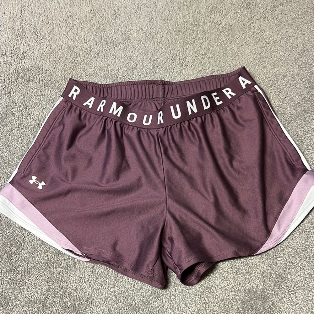 Under Armour Women's Purple Shorts